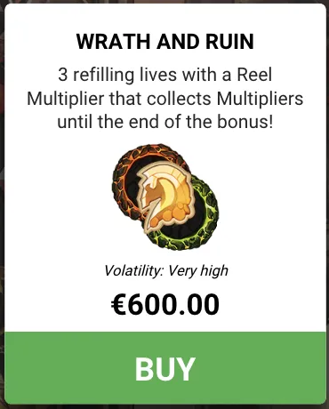 Jaws of Justice feature icon showing buy-in option